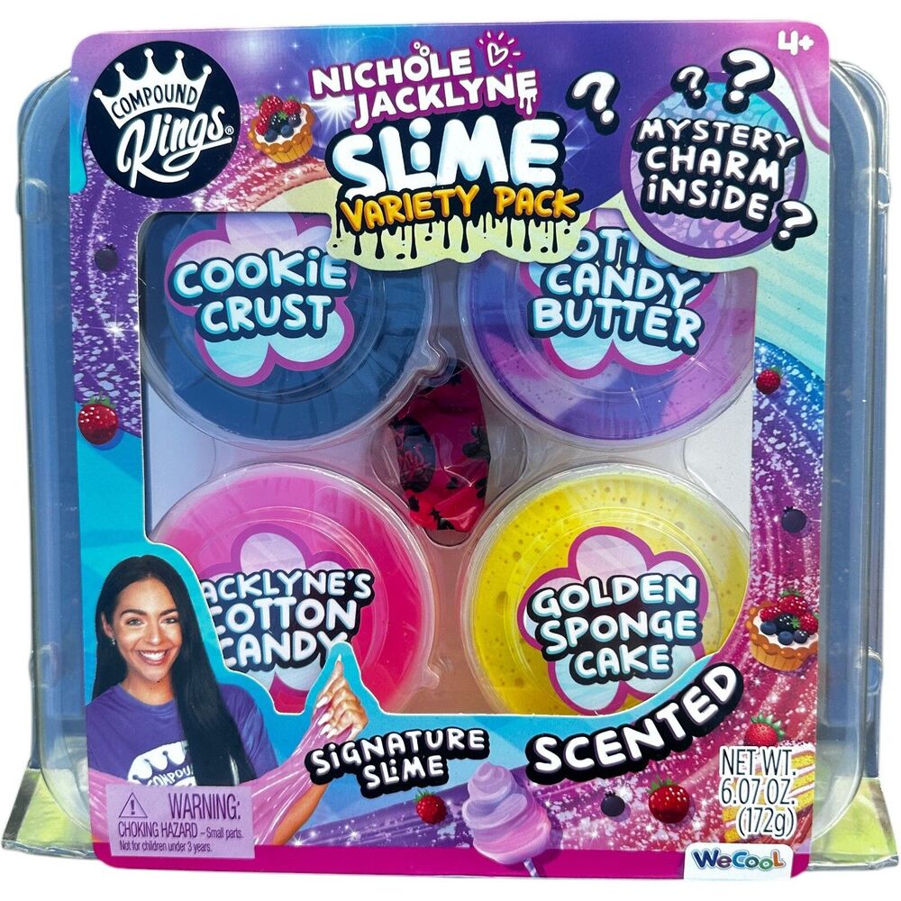 Compound Kings Nichole Jacklyne Scented Variety Pack W/ Mystery Charm New